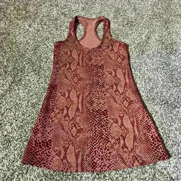 Lululemon Cool Racerback Desert Snake Bark Berry Multi Yoga Stretch Size 0 - Picture 1 of 8